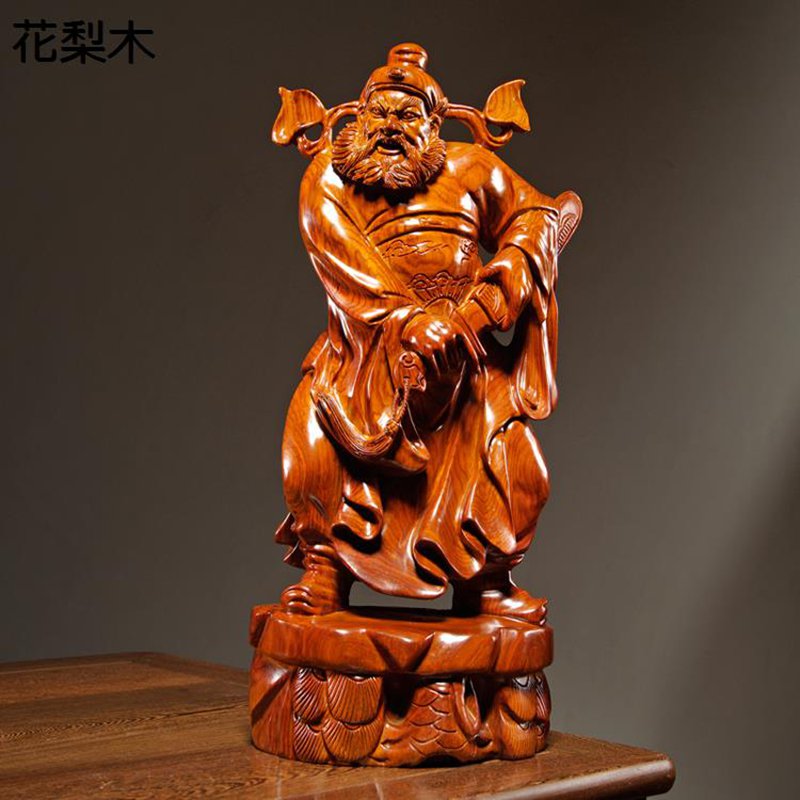 鍾馗 しょうき 神像 仏像 鍾馗様 木製 鍾馗が妖を失くするし 風水グッズ 御前上等木彫り 鍾天師 厄除けの神 伝染病引き上げる 厄災除け 子守女 魔除け 開運グッズ 財運 御引き立て伸びる 飾り付け 勉強机の飾り付け 芸術品 かざり付ける品 正月 入り口・入口飾り付け ガーデンオーナメント・置物-花・ガーデン・DIY