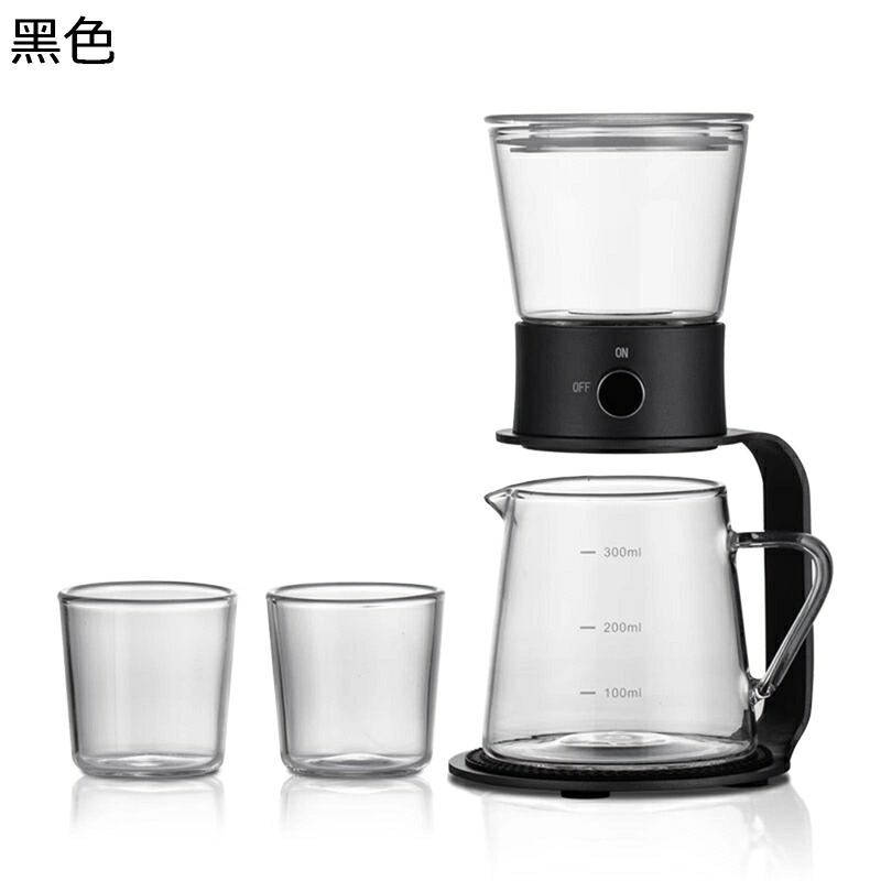ドリップティーポット 瑠璃 耐熱 半自動小銃 ティーセット 3体取りわける 茶器仕掛ける 磁気 ドリップ お茶製造業者 珈琲 紅茶の葉 緑茶 日本茶 湯呑み 紅茶の葉ポット お役目用 持ちはこび用 お茶寄りあい