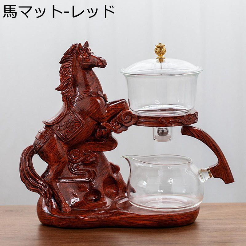 半自動小銃 ティーセット 3体取りわける 馬 ドリップティーポット 瑠璃 耐熱 茶器仕掛ける 磁気 流水回転させる お茶製造業者 湯呑み 茶こし付 煎茶器仕掛ける 紅茶の葉 緑茶 日本茶 飲食店用 旅する茶具 差し上げ物
