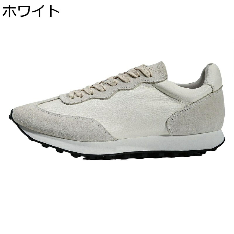 カジュアルシューズ スニーカーシューズ メンズ レザー 本革 蒸れない 防臭 レースアップシューズ 履きやすい 耐久 走れる 長時間立ち コンフォート 四季適用 学生 旅行 プレゼント デイリー
