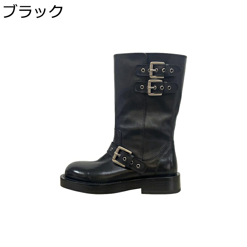 レザー 秋ブーツ 冬着 ショートブーツ 本革 ベルト エンジニアブーツ レディース 牛革 身長アップ 厚底 ショート 防滑 ゆったり おしゃれ クッション 軽便 歩きやすい 柔軟 屈曲 歩きやすい 普段履き