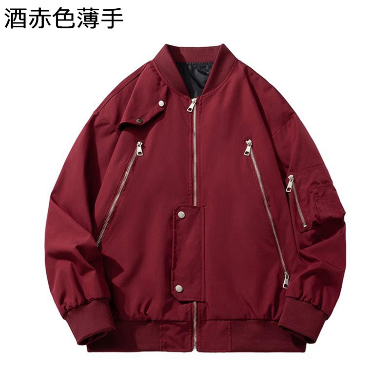 ジャンパー MA-1ジャケット スカジャン メンズ フライトジャケット 秋冬 長袖 ショート ゆったり ヴィンテージ マルチジッパー おおきいサイズ おしゃれ 防寒 トップス 通勤 原宿風 ストリート系