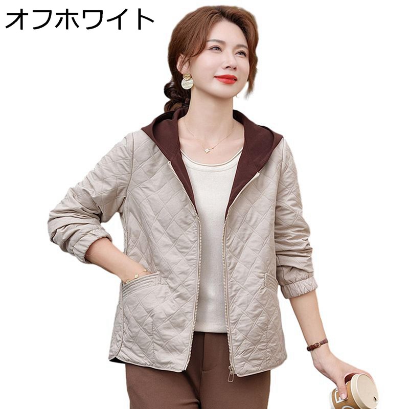 ジャケット カーディガン レディース ブルゾン フード付き 着痩せ 大きいサイズ カジュアル 秋冬服 前開き ジャンパー あったかい 暖かい 保温 エレガント 敬老の日 お年寄り 母の日 ギフト|magnifico18