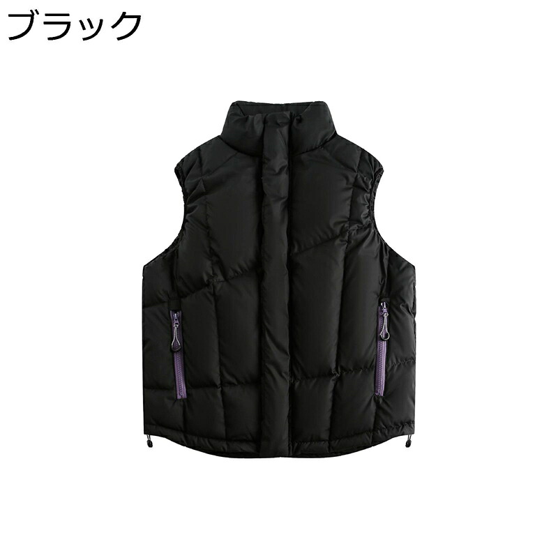 ダウンベスト メンズ 防寒ベスト 冬 厚手 立ち襟 暖かい 保温性 ノースリッブ 中綿 スタンドカラー ファッション ルース オシャレ ヴィンテージ カジュアル 男女兼用 入学式 成人式 通勤|magnifico18