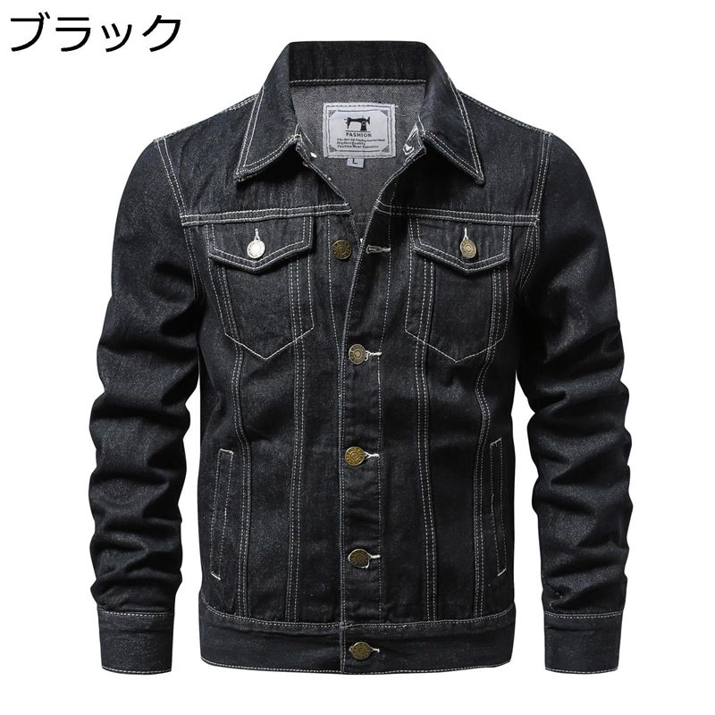 メンズ デニムジャケット gジャン M-5XL ジージャン ウインドブレーカー ジャンパー 秋着 冬服 ブルゾン コート防風防寒 カジュアル かっこいい アウター トレンド ソフト 街着 大きいサイズ シンプル
