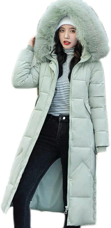 ファー付き フード ベンチコート ロングダウンコート レディース ダウンコート 超ロング ダウンジャケット 冬服 防寒着 あったか 大きいサイズ ダウン コート アウター 上着 防寒 保温 軽量 ロン