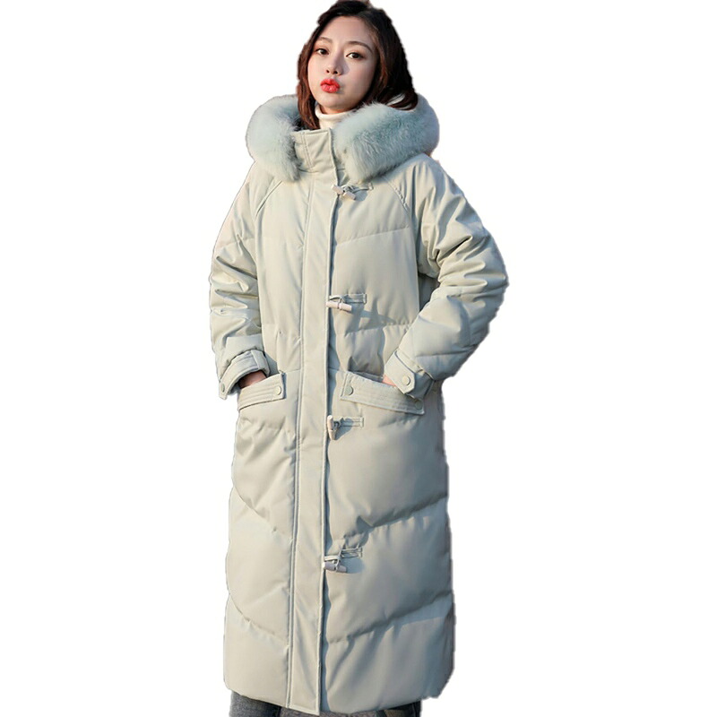 ファー付き フード ベンチコート 超ロングダウンコート レディース 中綿 ダウンコート 超ロング ダウンジャケット 冬服 防寒着 あったか 大きいサイズ ロング きれいめ かわいい 暖かい 秋 冬 お