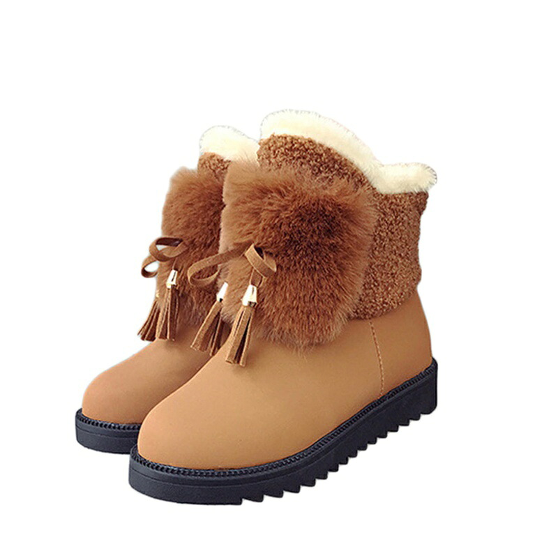 スノーブーツ ムートンブーツ レディース 防水 ショート ウィンターブーツ 裏起毛 カジュアル ハイカット スニーカー 雪靴 防寒 防滑 婦人靴 スノーシューズ 歩きやすい 雪靴 綿靴 大きいサイズ