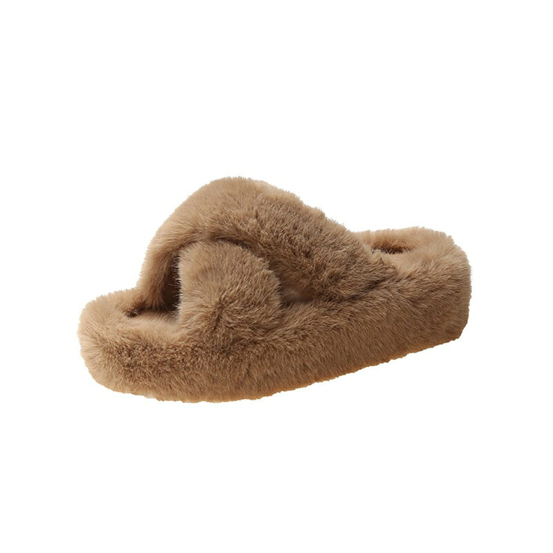 美脚 ミュール 4cmヒール ファー レディース 春 秋 冬 厚底 パンプス かかとなし 軽量 歩きやすい クッションソール つっかけ ファースリッパ カジュアル 婦人靴 普段履き 日常 痛くない 疲