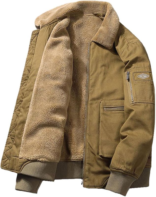 ジャケット メンズ コート ブルゾン ボアジャケット 裏起毛 冬服 ジャンパー ブルゾン スタジャン 裏ボア 冬物 トップス 防寒対策 保温 厚手 カジュアル レトロ おしゃれ 大きいサイズ 男性用