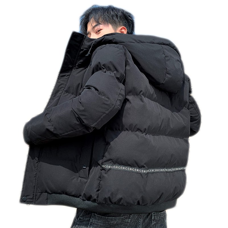 メンズ 落ち込む上衣 落ち込むパーカー 中綿 前掛け 成人男性 ジップアップ 防寒着 アウター ボンネット付き添い人 着脱可 防風 軽さ 冬服 冬物 心地好い 真冬相応う アウトドア 通い通学 御役目 商行為