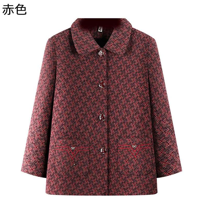 ジャケット カーディガン レディース 長袖 秋冬服 裏起毛 厚い 暖かい 防寒着 アウター 大きいサイズ シニア 婦人服 お年寄り キレイめ スタイリッシュ オフィス 通勤 日常着用 母の日ギフト