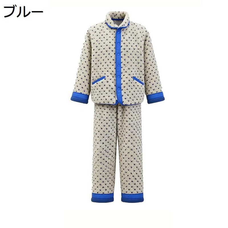 ルームウェア 部屋着 レディース セットアップ 長袖 ロングパンツ 秋冬服 サンゴネル 前開き ボタンタイプ キレイめ 可愛い 甘い おしゃれ カジュアル 女子会 日常着用 プレゼント ギフト｜magnifico18