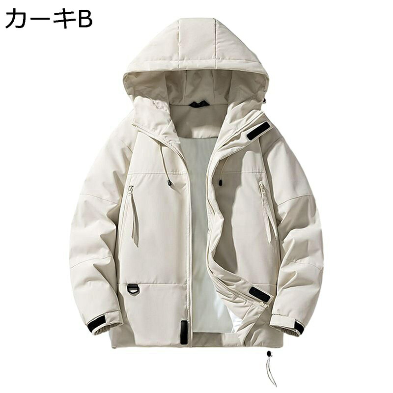 マウンテンパーカー メンズ カップル 中綿ジャケット 厚手ジャケット ショート丈 仕事 ウィンドブレーカー 普段着 防寒 アウター 軽い 動きやすい 冬用 ゆったり ファッション お出かけ
