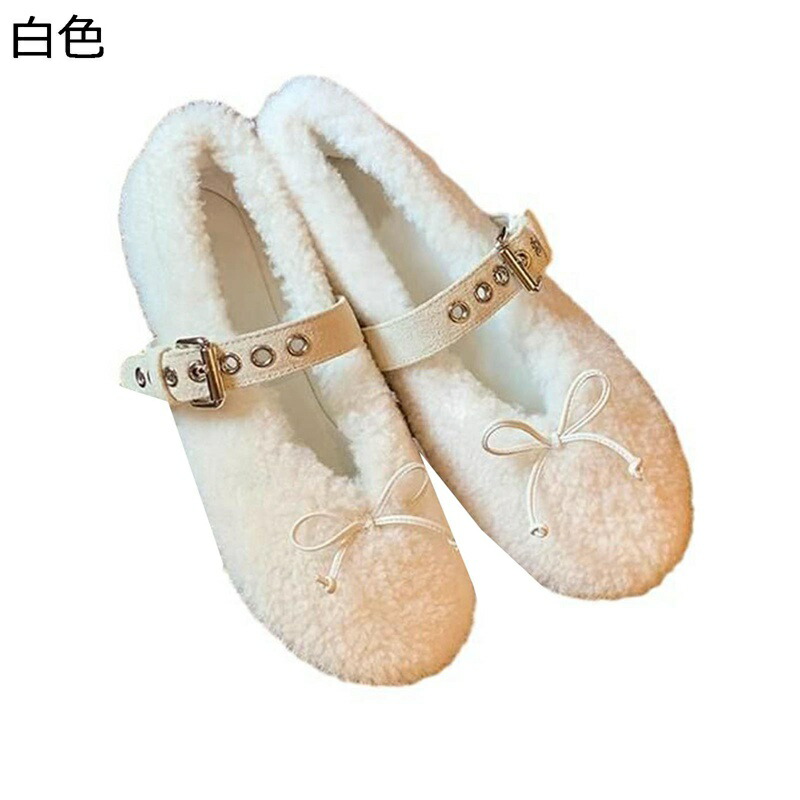 ムートンモカシン パンプス メリージェーン 木目細か 好いたらしい 綿靴 レディース 裏起毛 裏ボア 冬用 秋用 もふぽか 暖かく保つ 雪相応う 流行り物 分かりやすい 都合よい 好いたらしい 表どおり アウトドア 執務室