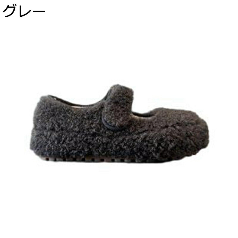 防寒 レディース 裏ボア 裏起毛 ウォーキングシューズ 冬靴 防寒 モカシン フラットシューズ ストラップ 秋冬 歩きやすい パンプス もこもこ コンフォート ラウンドトゥ ふわふわ コンフォート 楽ちん 軽い 通勤 4,762円