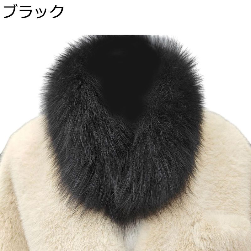 ファーマフラー 狐 抜け毛がない スヌード 長いマフラー 首巻き 首元守れ ロング モコモコ 防風防寒 あたたか 手触り レディース用 秋冬 キュート 派手 コーデ 着物 クリスマス 贈り物