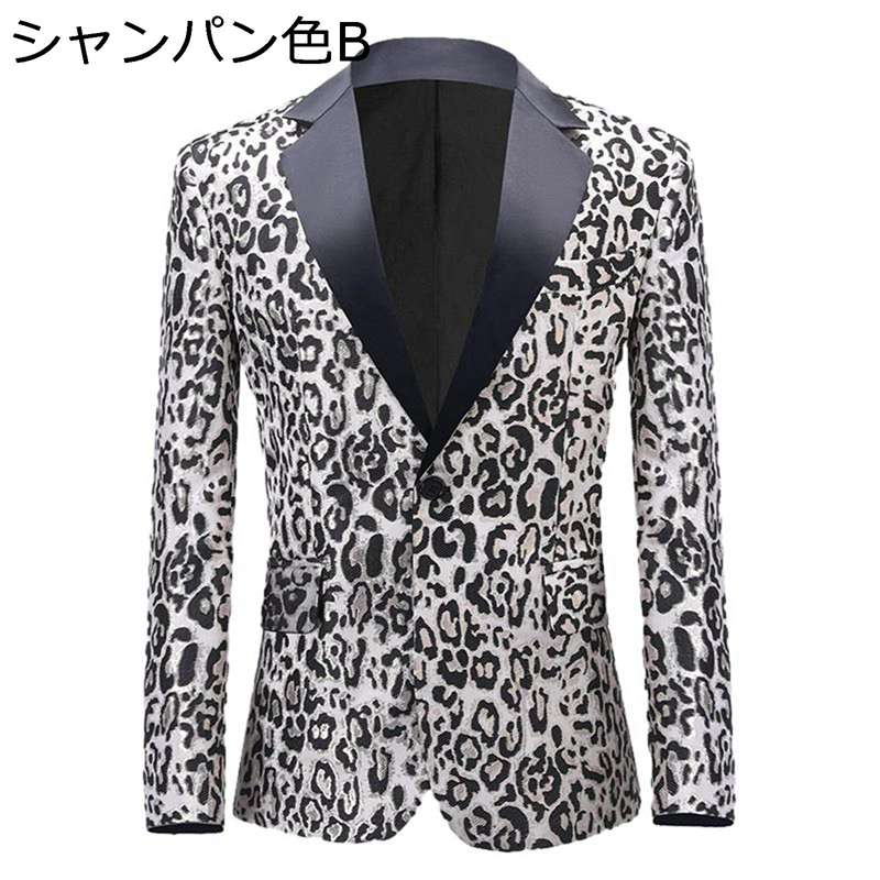 上演背広 メンズ レオパードスーツ 欧米風 盛りだくさん 進行掛り 進行掛り御召しもの カラオケ御召しもの 肌ざわり似つかわしい 今めかしい 御造作 お呼ばれ 歌劇場 声楽 心地好い ライブ 音楽会 オール時節相応う