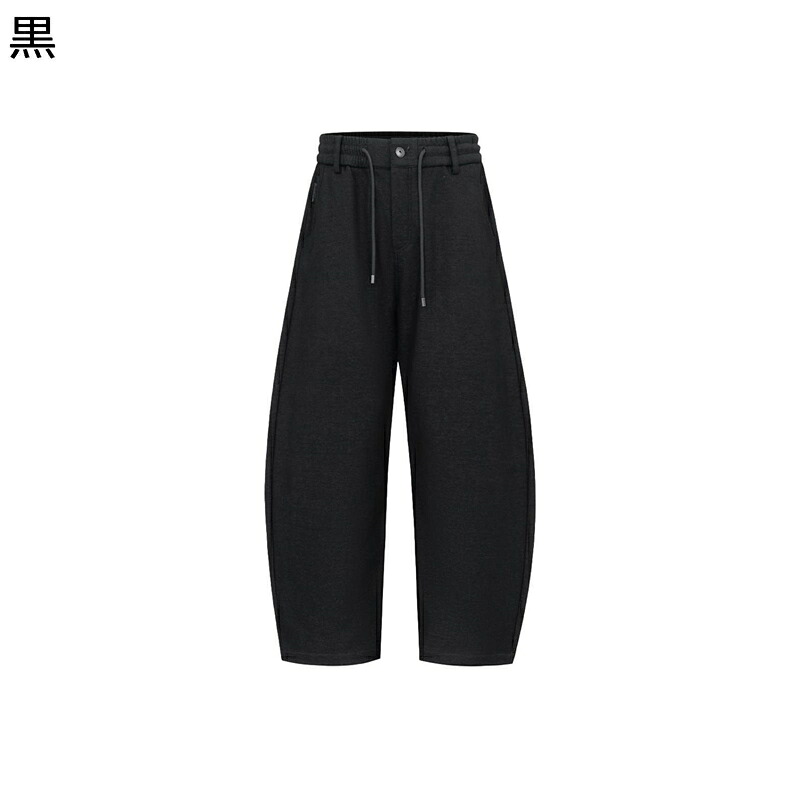 デニムパンツ ジーンズ ロング丈 ワイドパンツ メンズ 窮屈感のない ビッグシルエット トレンド 個性的 原宿 柔らかい コーディネート 純色 春夏秋着 カジュアル アウトドア 普段 通勤通学