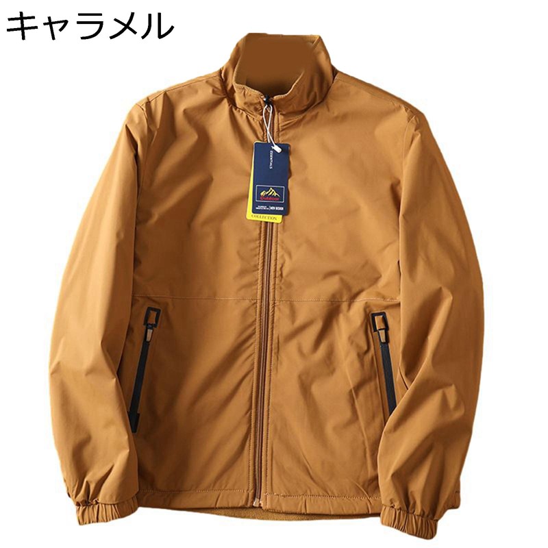 心地好い上衣 メンズ カーゴジャケット 長袖 裏ボア リヴァーシブル 撥水製作 山岳パーカー 烏兎物 耐磨耗 防寒着 保温 アウター 無地 パステル色の おおきい大きさ アメカジ 表どおり系