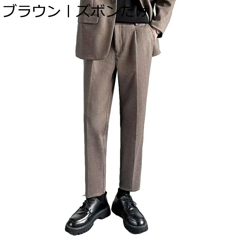 ビジネススーツ メンズ スーツ セットアップ ゆったり ファッション カジュアルジャケット ロングパンツ 春夏秋冬 フォーマル レギュラー 細身 入学式・卒業式・面接・通勤・結婚式｜magnifico18