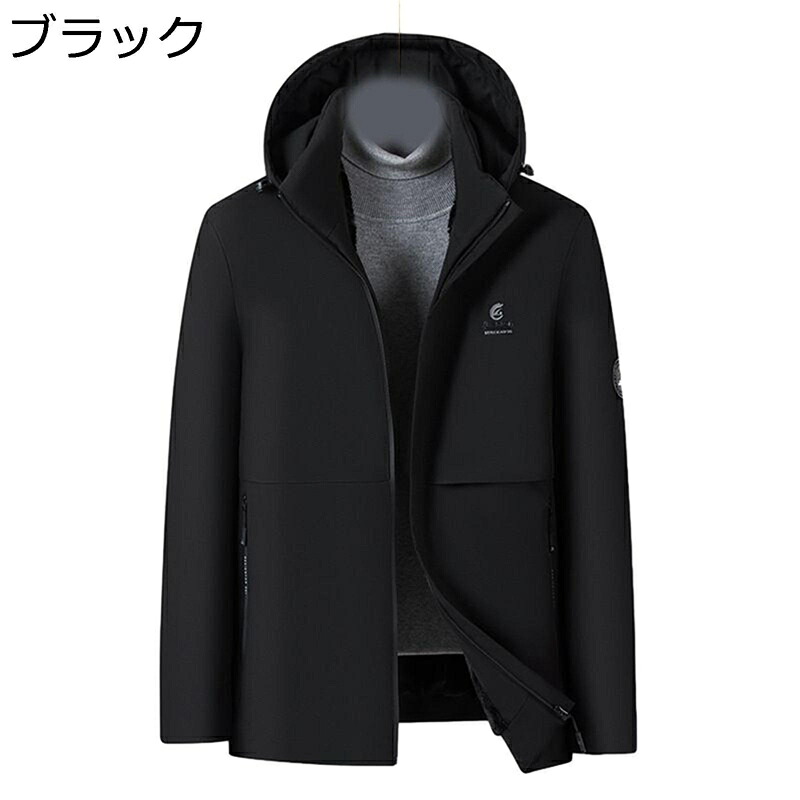 ジャケット 作業服 メンズ 長袖 防寒ジャケット 大きいサイズ 厚手コート 保温性 アウター コート 上着 フード付き ジャンパー カジュアル ファッション 春秋冬服 トラベル お出掛け 日常着用 6,373円