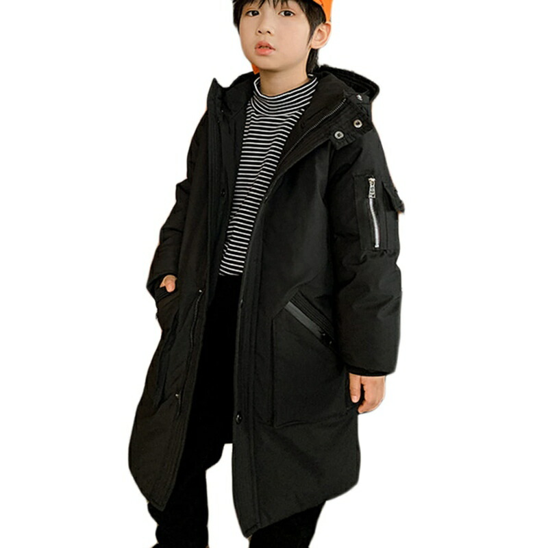 ロング厚地の外套 アウター 防寒 中綿 トップス 分かりやすい ボーイズ お子さん服 キッズ お坊っちゃん 赤ちゃん こども 前掛け キッズ 落ちこむ厚地の外套 厚地の外套 中綿 お坊っちゃん 軽さ 朦々たる 秋冬 無地 好いたらしい あ