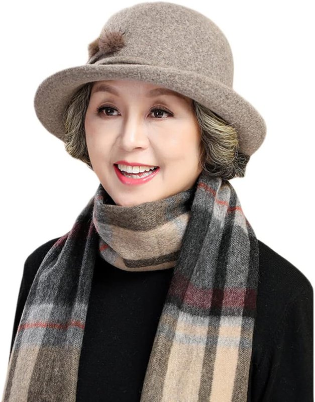 マフラー ニット帽子 レディース 防寒 ニット 暖かい 60代 70代 80代 50代 花飾り ふわふわ お母さん おばあちゃん 帽子+マフラー 毛糸の帽子 婦人 上品 ふんわり エレガント 中年 高
