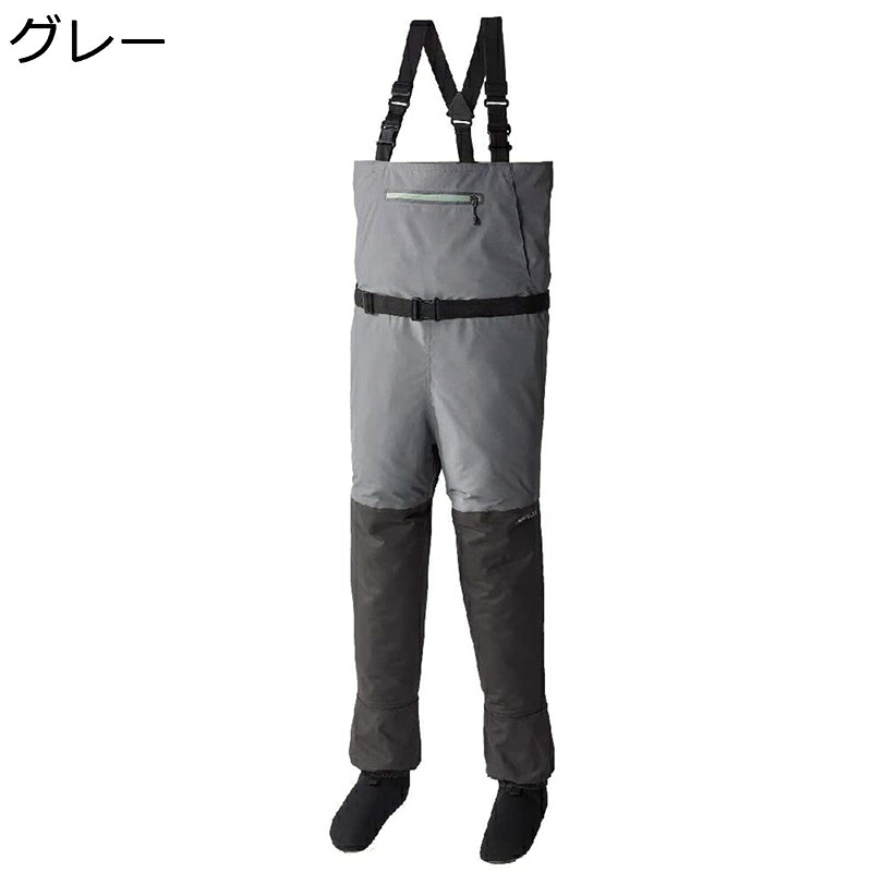 メンズ トリビュタリー ウェーダー チェストハイ型 チェストハイウェーダー 胴長 釣り 撥水 透湿性 防水/通気 ストッキング ポケット付き ゆったり 防水 PVC 胴回り 長靴 簡単着脱 漁業/水田/湿地観察 アウトドア