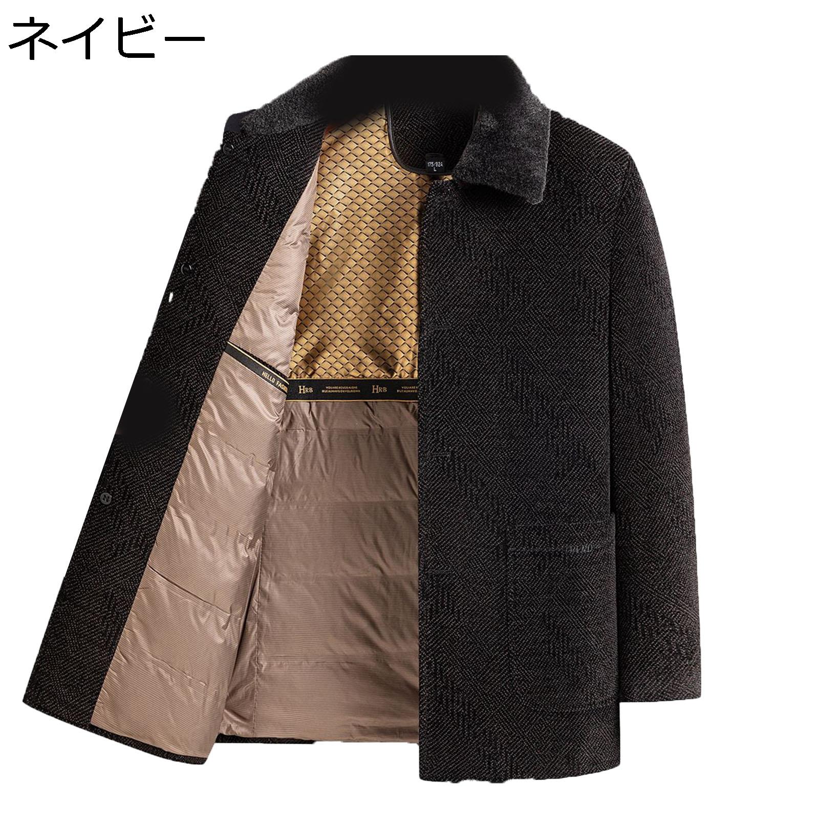防寒アウター メンズ 長袖 作業服 ワークジャケット 大きいサイズ ファッション 防風 防寒 保温性 厚手 ラペル コート カジュアル 暖かい コンフォート デイリー 父の日 普段着 トラベル｜magnifico18
