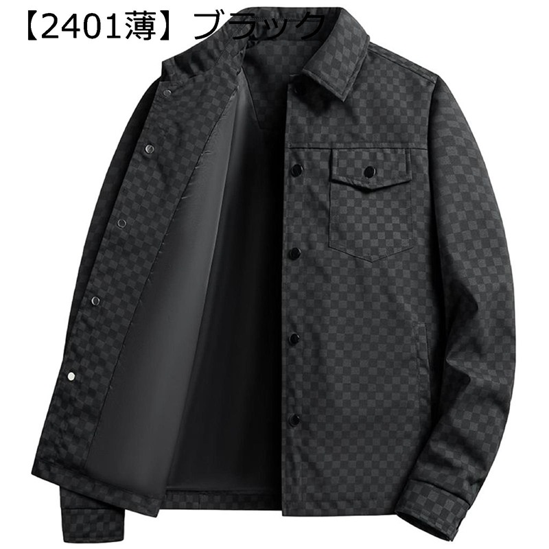 チェック柄 シャツジャケット メンズ 長袖シャツ 春夏秋冬服 ボタンダウン ヘビーウェイト ヴィンテージ アメカジ 耐摩耗 厚手 ビッグシルエット レトロ かっこいい 男女兼用 日常