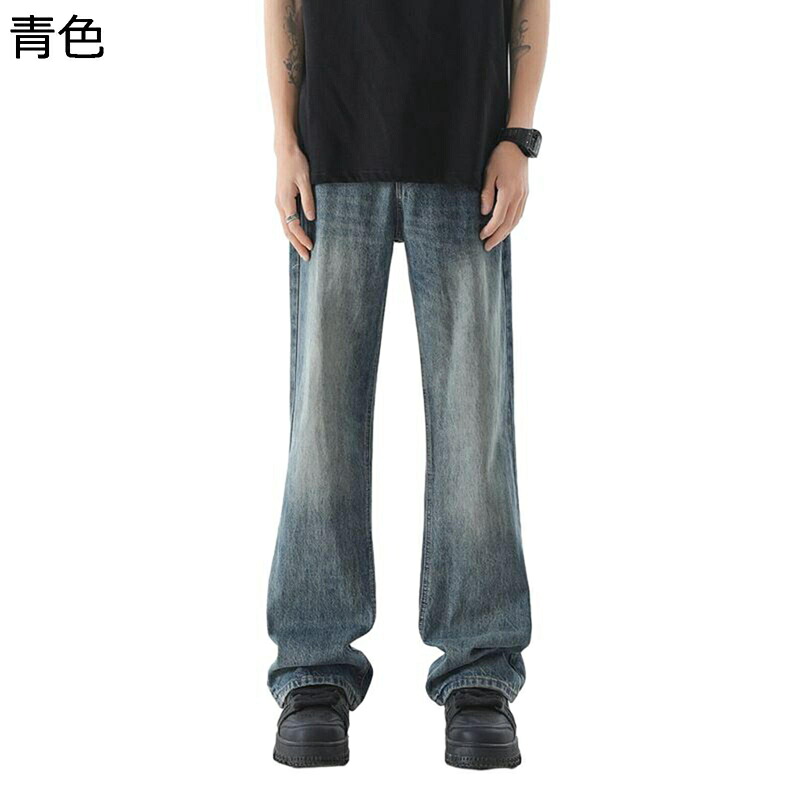 ジーパン メンズ デニムパンツ デニム 春秋用 下着 フレア レディース シンプル 男性ツ ヴィンテージ フィット 日系 男らしさ 男女通用 ポケット アウトドア ジュニア
