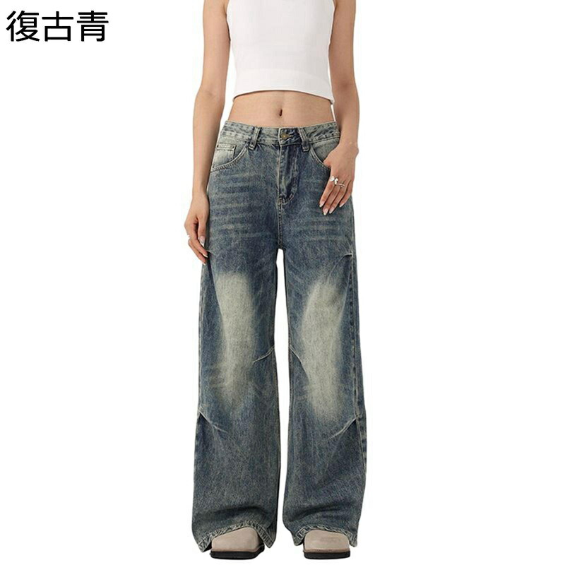 Gパン デニムパンツ カーゴパンツ ジーンズメンズ レディース ドレープ フレア ゆったり 薄い フィット ファッション 前開きジッパー おしゃれ 韓国 快適 ソフト 軽い ボトムス ユニセックス 春 夏 秋