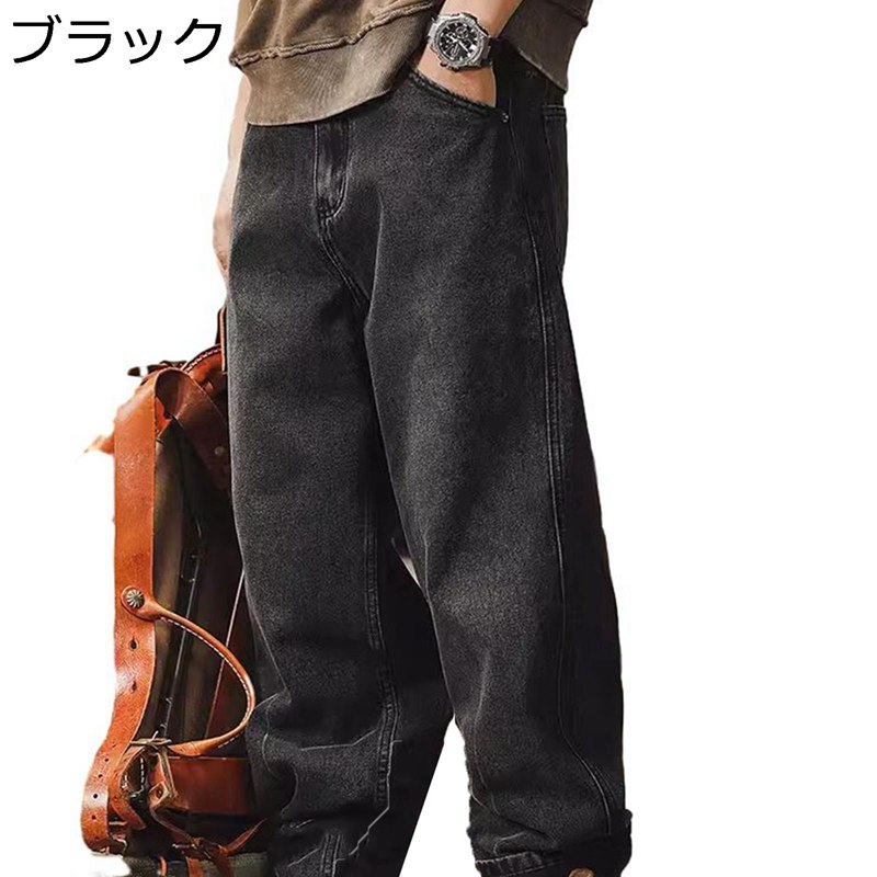 デニムパンツ メンズ ジーンズ チノパン ロングパンツ 大きいサイズ ヴィンテージ ベーシック ファッション カジュアル かっこいい 韓国風 軽薄 個性的 作業着 散歩 Gパン かっこいい 男性 春 夏 秋 8,408円