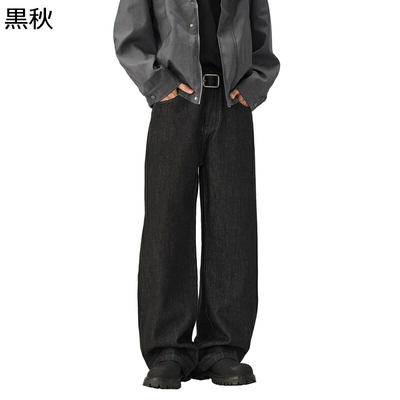 デニムパンツ メンズ 綿80% ワイド ジーンズ チノパン 長ズボン ヴィンテージ コットン ファッション カジュアル お洒落 トレンド 個性的 動きやすい 通勤通学 作業着 散歩 Gパン おしゃれ 春 夏 秋