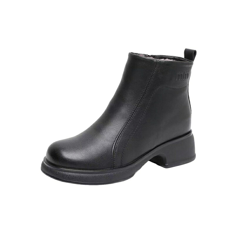 レディースブーツ スノーブーツ PU革 裏起毛 サイドジッパー ブーティ 雪靴 防寒靴 冬用 暖かく保つ ファッション シンプル ふわふわ 婦人靴 ウィンタ一 ストリート アウトドア オフィス｜magnifico18