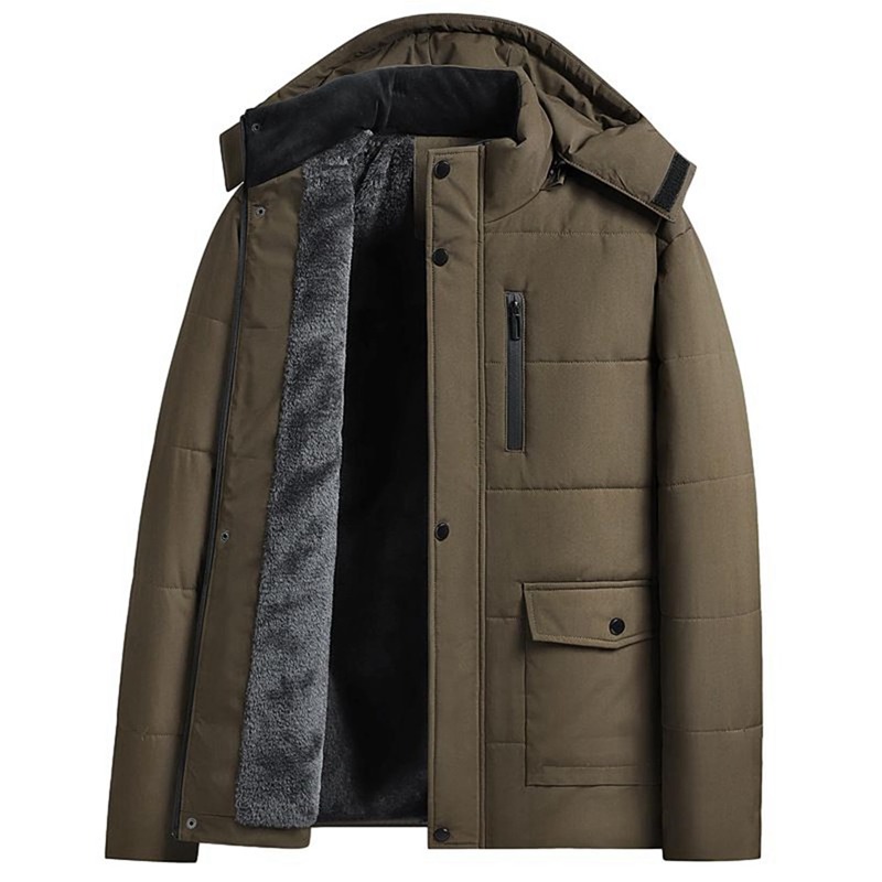 ダウンコート 裏起毛 中綿ジャケット M-5XL メンズ ジャケット 中綿入り 厚手 暖か ビジネス 冬コート 紳士 防寒着 シニア 中高年 高齢者 ゆったり シンプル 軽量 カジュアル 無地 冬 お
