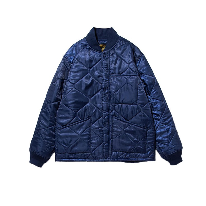 メンズ 綿入れジャケット キルティング M65 ミリタリージャケット ショート丈 防寒着 保温 暖かい 冬服 長袖 おおきいサイズ 上着 大人 ブルゾン カジュアル 通勤 通学 ランナージャンパー