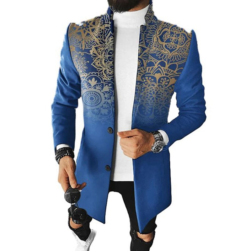 チェスターコート メンズ ラシャ 冬服 ロング トレンチコート グラデーション シングル乳ぶさ 防寒防風 パステル色の 朦々たる 背広 商行為 通い 気が大きい大きさ 古典派音楽 厚地の外套 トップス