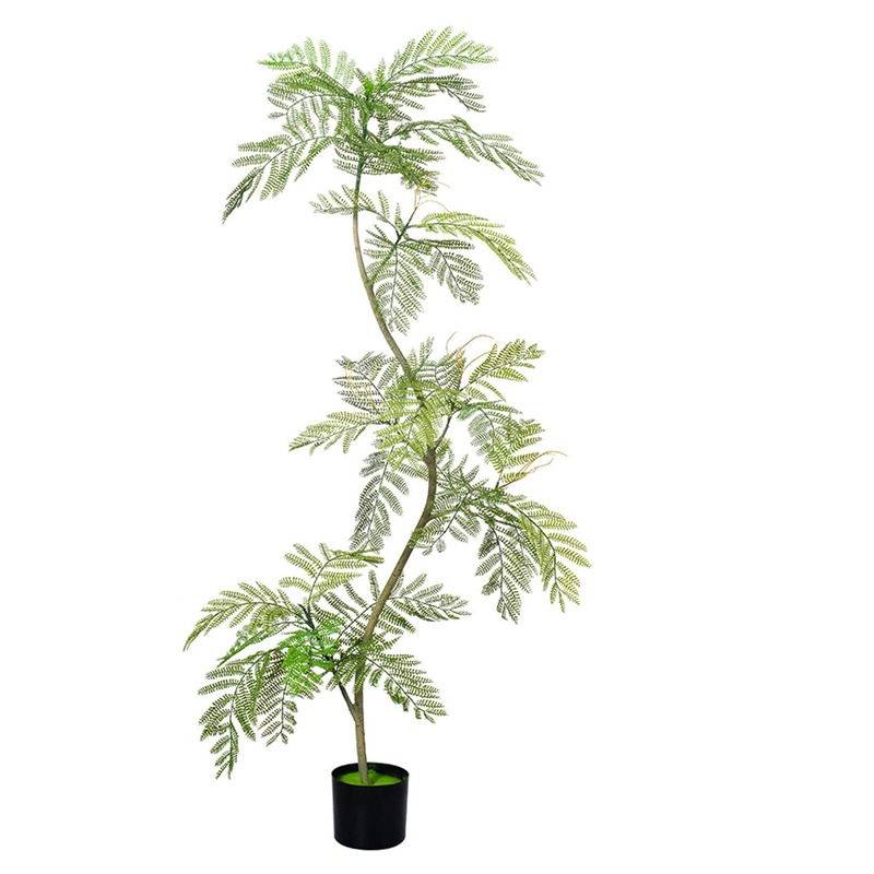 人工観葉植物 ジャカランダ フェイクグリーン 観葉樹 造花 屋外 オフィス インテリア インテリアグリーン 大型 グリーナリーライフ 御祝い 開店祝い 母の日 枯れない 水やり不要 世話いらず A|magnifico18