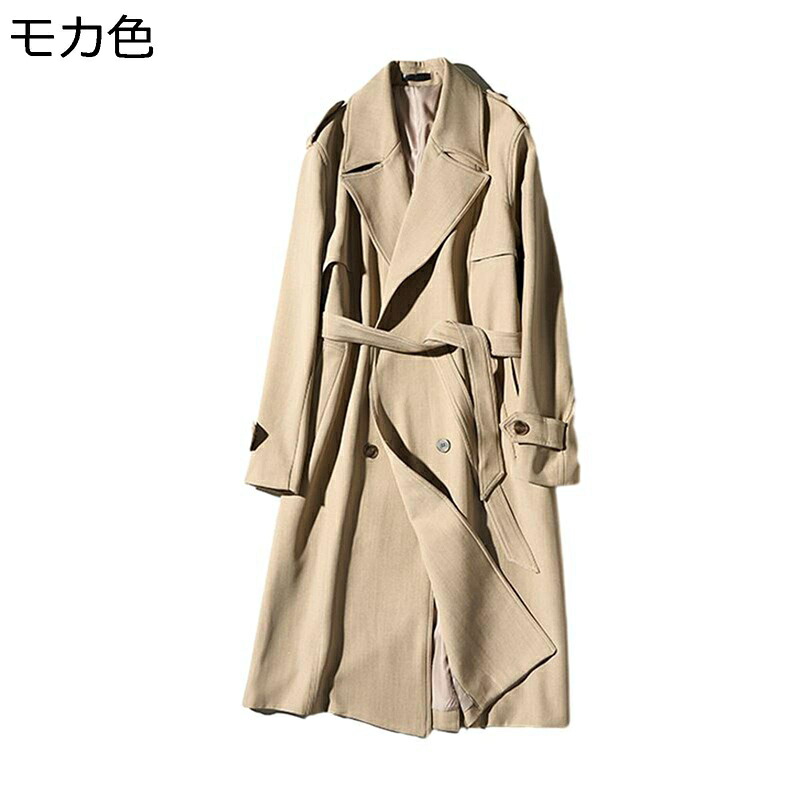 トレンチコート メンズ 膝丈 スプリングコート 春 チェスターコート 撥水加工 羽織 春服 秋服 ゆったり ダブルブレスト 着痩せ 薄い ベルト付き お出掛け 仕事 オフィス ジャンパー 上着 おしゃれ