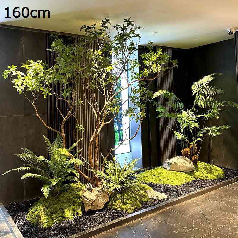 フェイクグリーン ミニ ポット インテリア リアル 観葉植物 人工植物装飾 観葉樹 緑 卓上 鉢植え シンプル オフィス 室内 水やり不要 害虫駆除不要 鉢植え 屋内/屋外装飾 ホームガーデン パーティーの結婚式