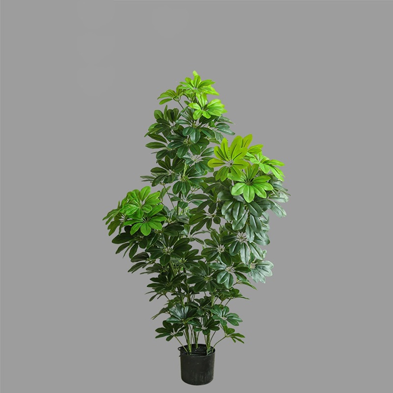 人工観葉植物 プレミアム シェフラ フェイクグリーン 観覧植物 造花 店舗 風景 家庭 室内 裏庭 事務所 大型 グリーナリーライフ 御祝い 開店祝い 母の日 お手入れ簡単 害虫が発生しない 9,300円