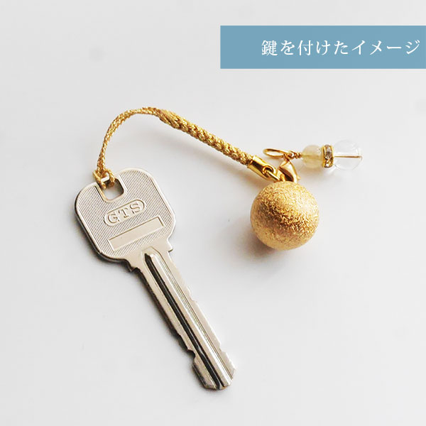 水琴鈴(すいきんすず)シルバーチャーム付【厄除けお守り袋お守り紐お守り御守りケータイ携帯ストラップお守りリングペンダント鈴】
