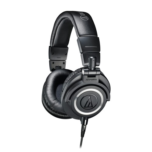 オーディオテクニカ ATH-M50x プロフェッショナルモニターヘッドホン 有線 DTM 書きとどめる 交ぜ合わせる お師匠さん輪っか DJ 宅録 黒いこと ヘッドホン・イヤホン-オーディオ-TV・オーディオ・カメラ