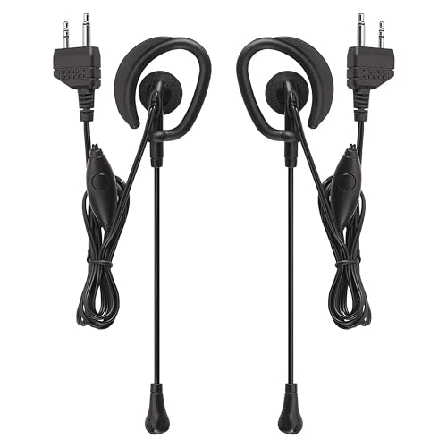 Midland ミッドランド AVP-1 ヘッドセット イヤホン マイク　(並行輸入品) ブラック///ホワイト