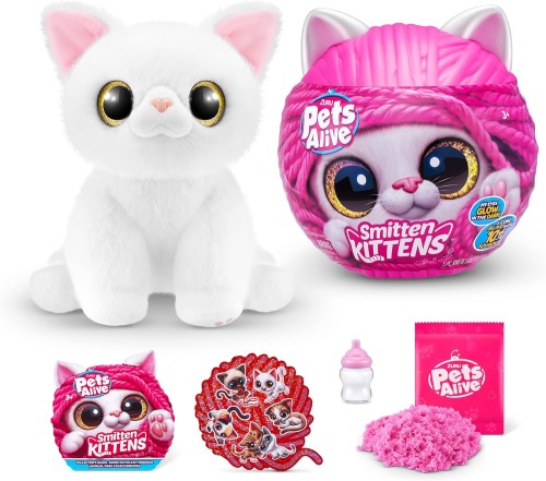 Pets Alive Cat ペットアライブ 子猫 (ブリティッシュショートヘア) ぬいぐるみ おもちゃ ニャーニャー鳴くよ！ [並行輸入品]