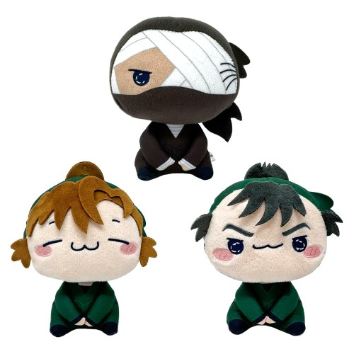 忍たま乱太郎 ドクタケ忍者隊最強の軍師 もちぴこ ぬいぐるみ　6年生　セット 劇場版 忍たま乱太郎 ドクタケ忍者隊最強の軍師 もちぴこぬいぐるみ 第