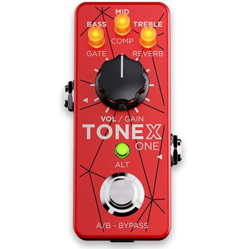IK Multimedia(アイケーマルチメディア) TONEX ONE Brown Sound Red Edition TONEXシリーズ 4.8*9.4*5.3cm