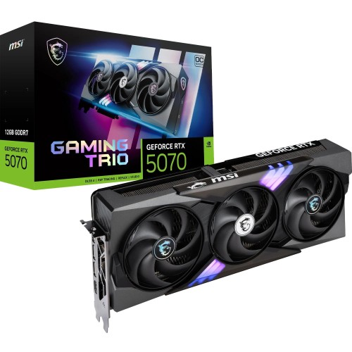 MSI GeForce RTX 5070 12G GAMING TRIO OC グラフィックスボード VD9068
